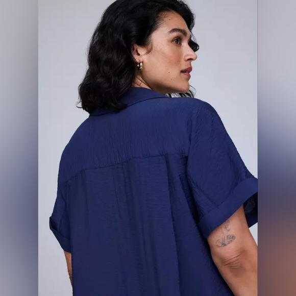 Torrid Belle Isle Dolman Short Sleeve Lagenlook Maxi Dress Size 2X 18 20 NWT - Picture 3 of 6